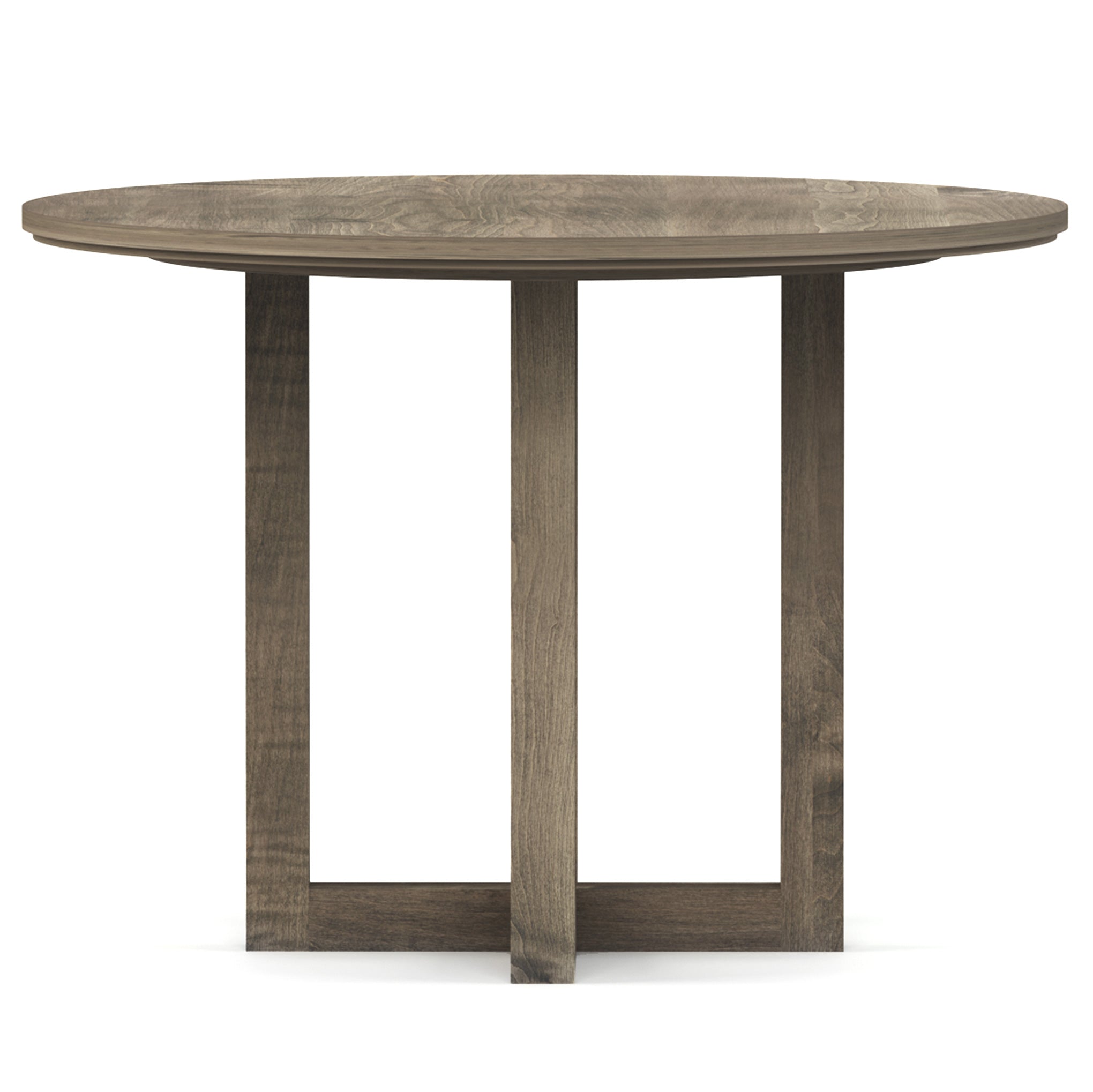42 Inch Round Dining Table - Solid Wood Modern Kitchen Table for 6, Perfect for Small Spaces & Family Gatherings - Ideal for Dining Room, Kitchen, or Breakfast Nook