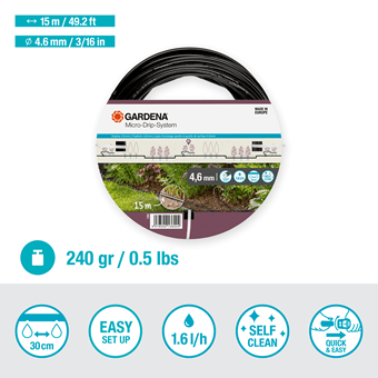 Gardena 4.6mm (3/16