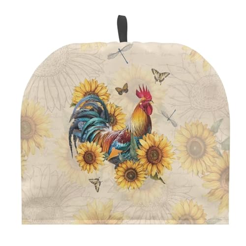 Chicken Sunflower Dragonfly