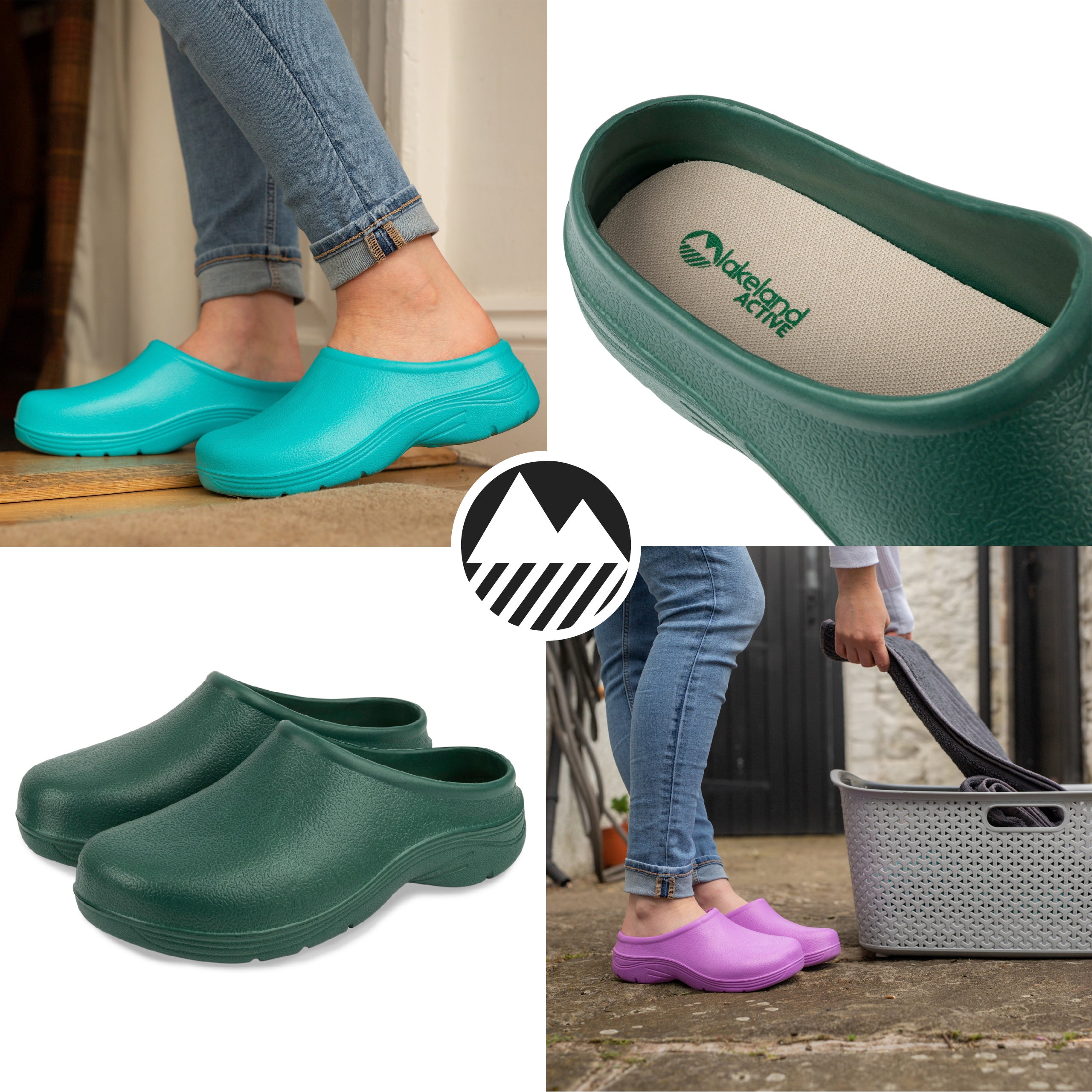 Women's Lorton Garden & Work Clogs - Comfortable Slip-Resistant Shoes for Gardening, Farming & Outdoor Work - Perfect for Yard Work, Landscaping & Wet Conditions
