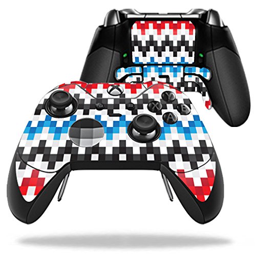 MightySkins Custom Skin Wrap for Microsoft Xbox One Elite Wireless Controller - Aztec Blocks Design | Protective Cover & Decorative Sticker | Perfect for Gaming, Collectors & Personalization