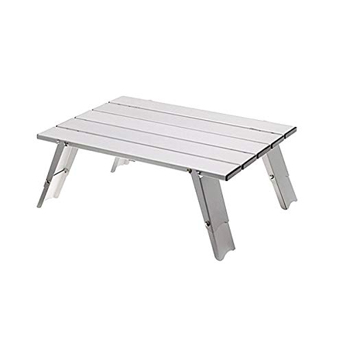Ultralight Aluminum Folding Table - Portable Mini Outdoor Picnic Table for Camping, Travel, Beach & Backpacking | Compact & Durable for Hiking, Tailgating & RV Adventures
