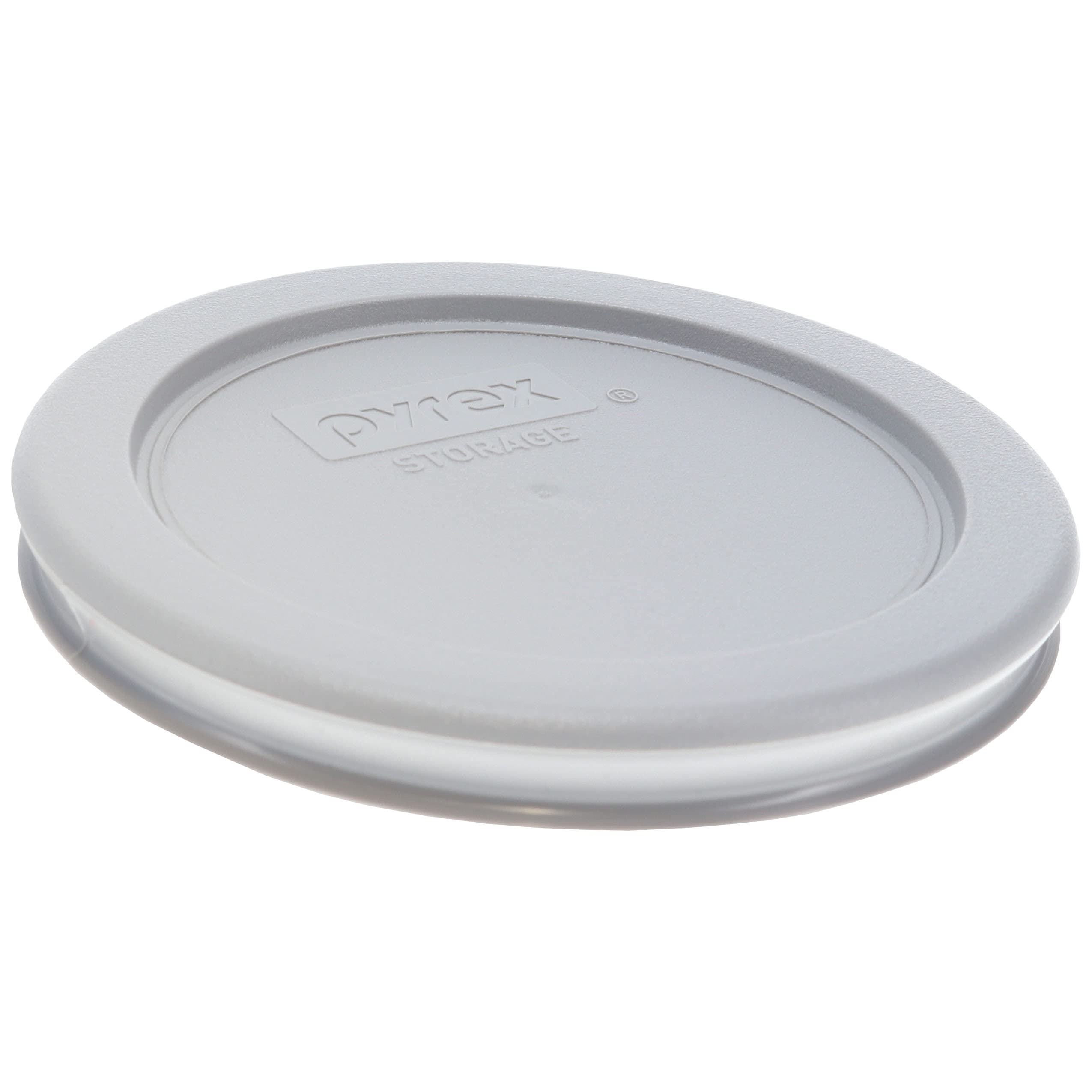 Pyrex 6-Piece Mixing Bowl Lids Set - 2 Jet Grey (7202-PC), 2 Turquoise (7200-PC), 2 Jet Grey (7201-PC) & 1 Orange (7402-PC) - Made in USA - Perfect for Food Storage, Meal Prep & Leftovers