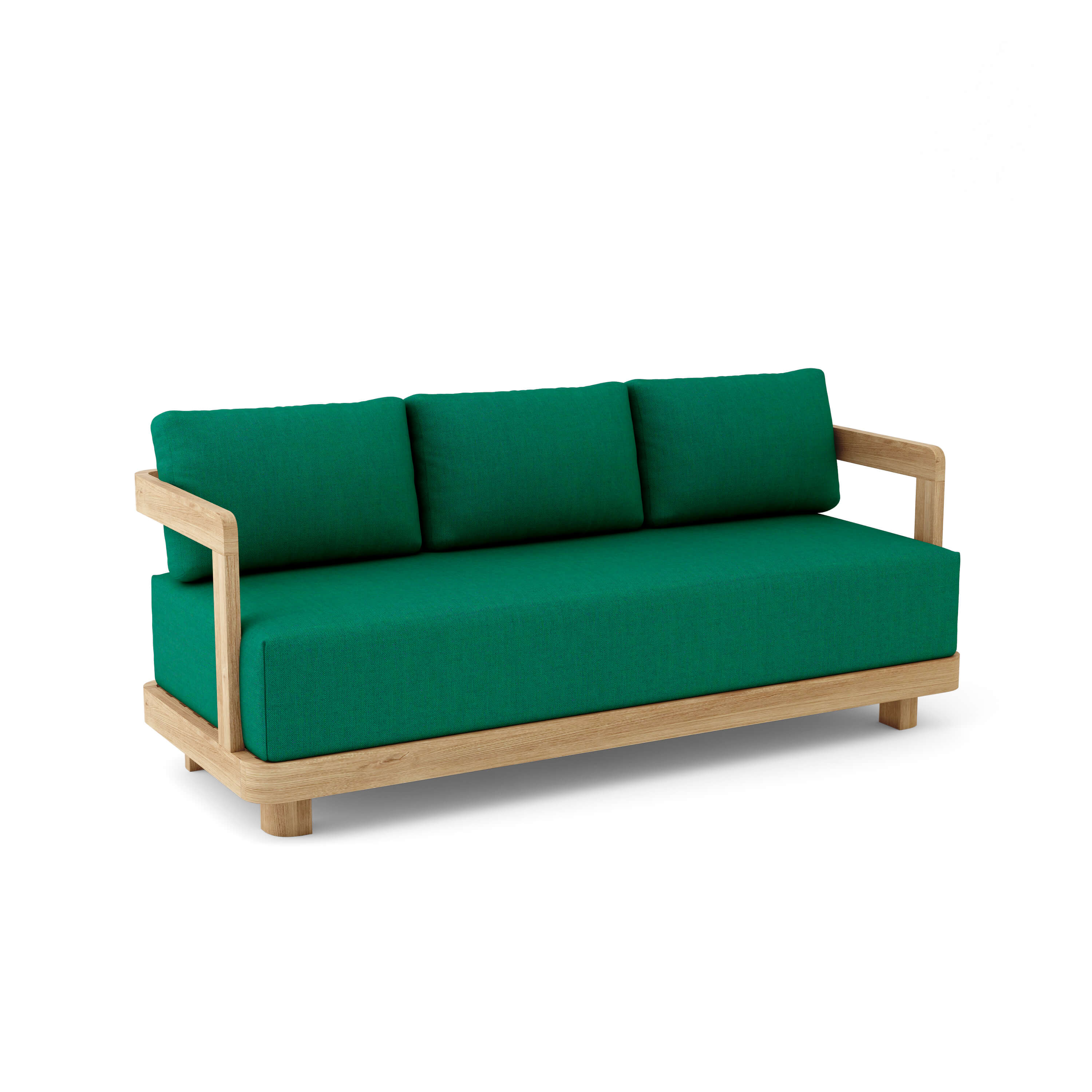 Granada Deep Seating Sofa - Comfortable Outdoor Patio Furniture Set with Weather-Resistant Cushions, Perfect for Backyard, Poolside & Garden Relaxation