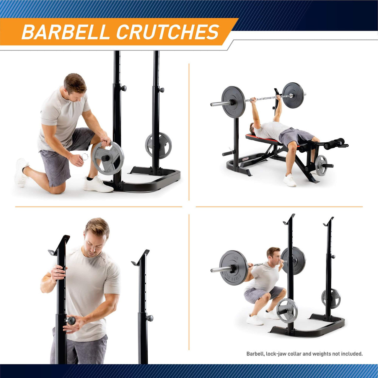 Marcy MKB-979 Olympic Weight Bench with Leg Developer – 2-Piece Home Gym Equipment for Strength Training & Fitness Workouts | Perfect for Home Gym & Personal Training