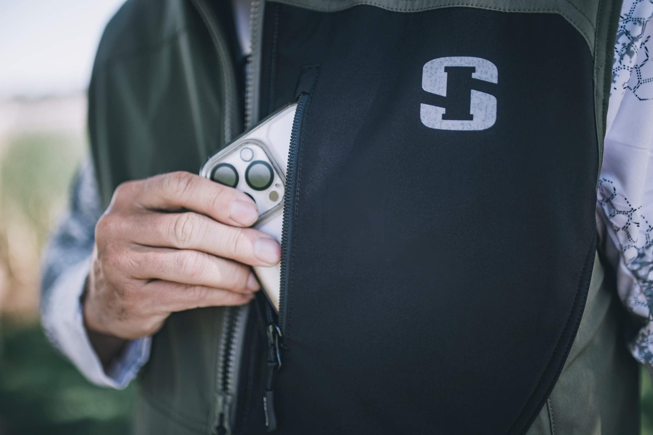Striker Men's Shield Float Insulated Waterproof Fishing Vest with Sureflote Flotation Technology - Warm & Buoyant for Ice Fishing, Kayaking & Outdoor Water Sports