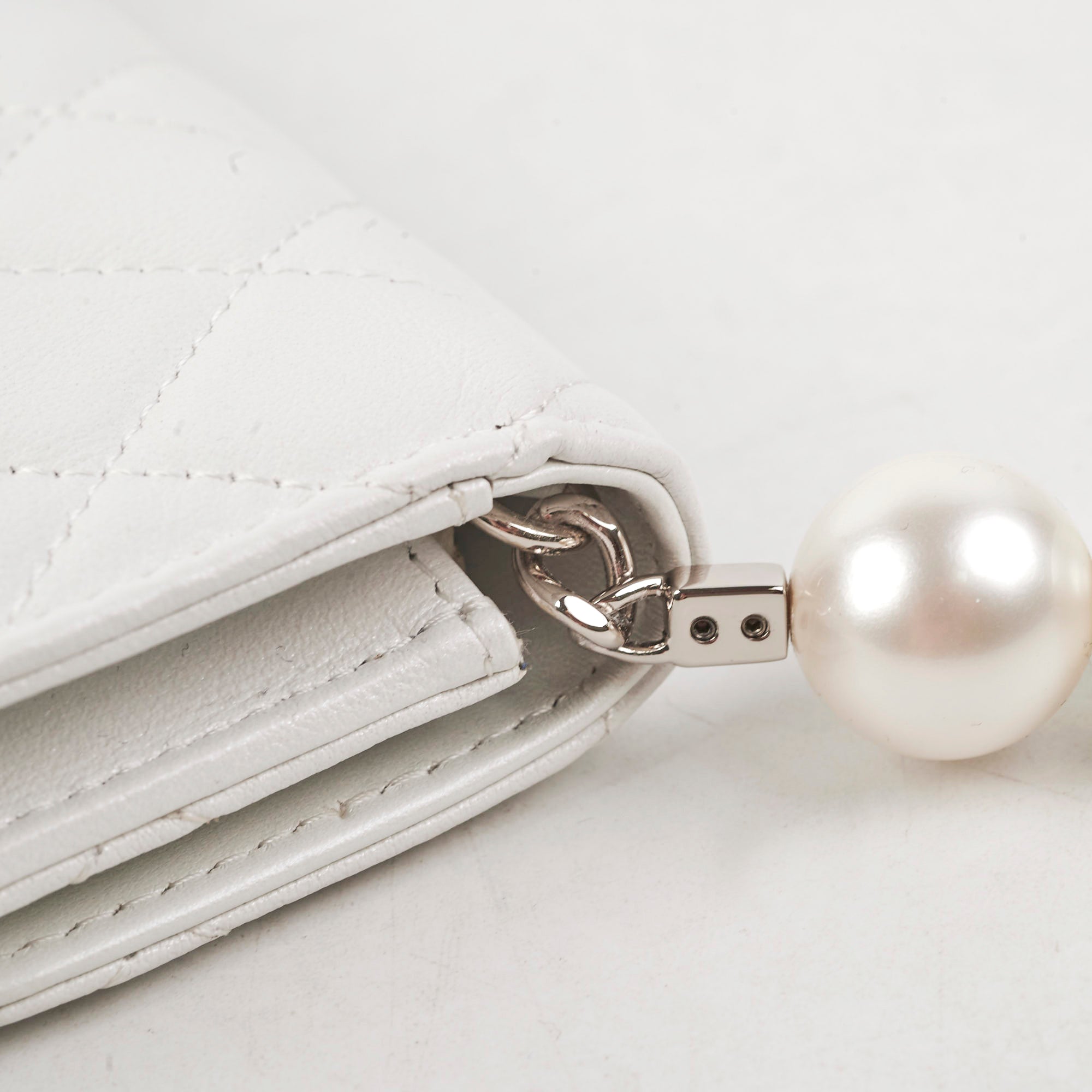 Chanel Pearl Crossbody Bag White 31 Series - Luxury Designer Handbag for Women | Perfect for Parties, Dates & Special Occasions