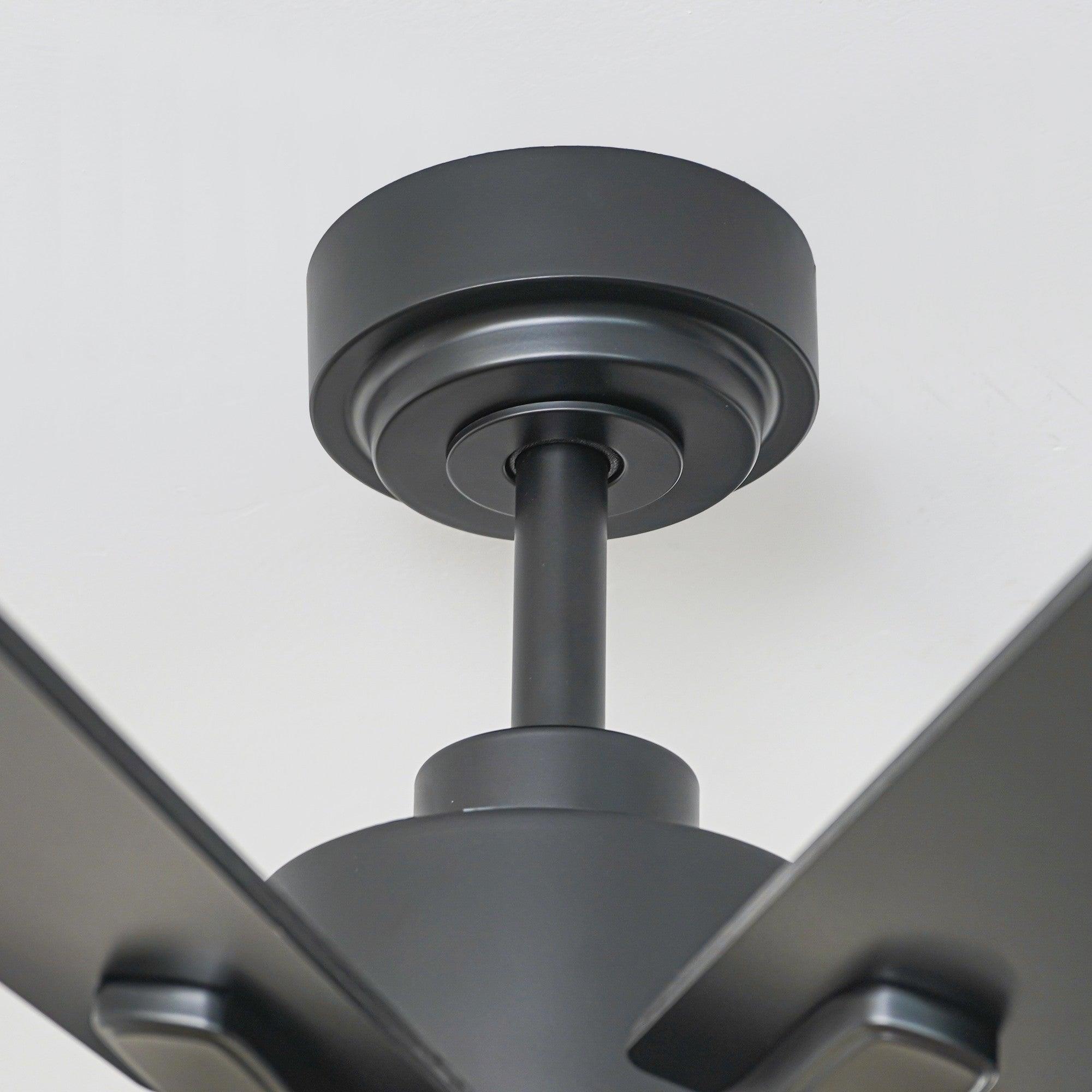 72 Inch Elbe Modern Ceiling Fan with Light Kit & Remote Control - Perfect for Living Room, Bedroom, and Large Spaces