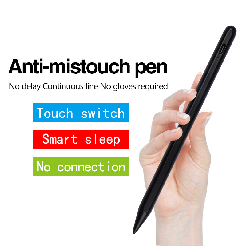 Apple Pencil Stylus for iPad Air 10.9 (4th Gen), iPad Pro 11/12.9, iPad Mini 5, iPad 10.2/7/8 Gen (2018-2021 Models) - 2 Pack with Free Replacement Tips | Palm Rejection & Auto Power Off | Perfect for Drawing, Note-Taking & Digital Art