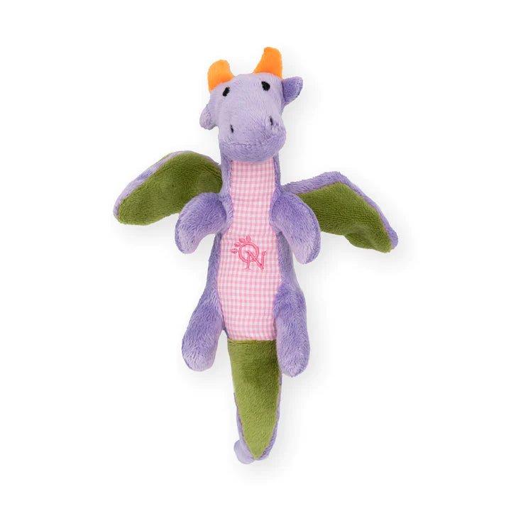 Dragon Pipsqueak Toy for Dogs - 2 Color Options - Perfect for Puppy Teething & Interactive Playtime