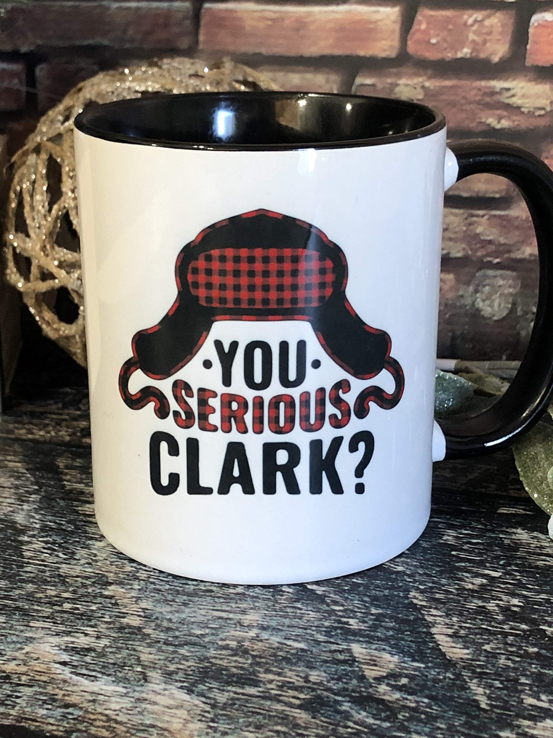 Funny Christmas Coffee Mug - 'Are You Serious Clark?' Holiday Gift for Coffee Lovers - Perfect for Office, Home & Christmas Party Gifts