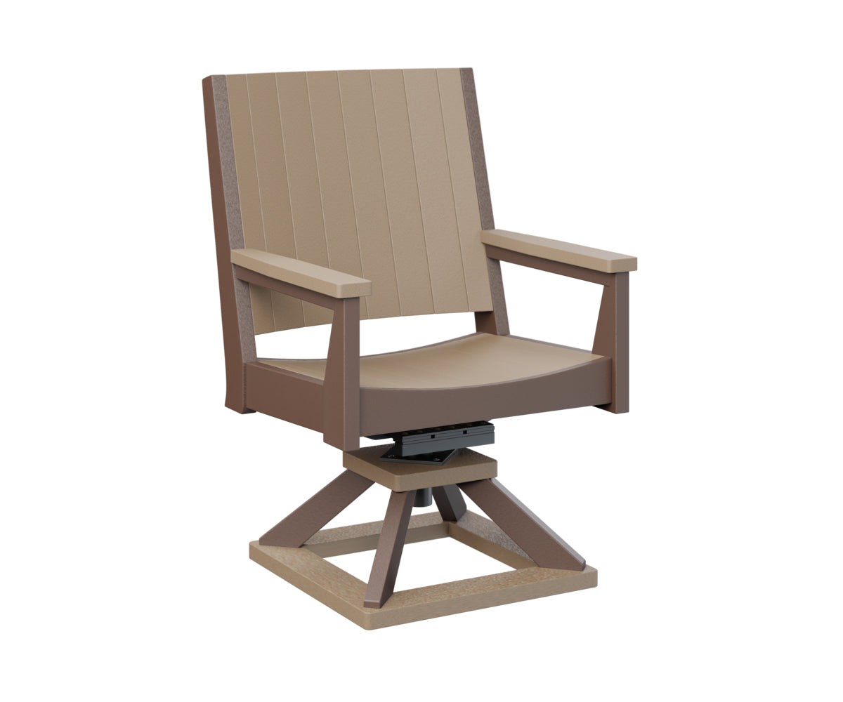 Weatherwood on Chocolate Brown