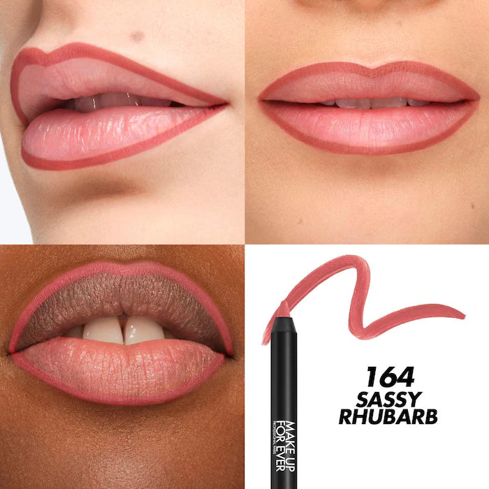 MAKE UP FOR EVER Artist Color Pencil Extreme Waterproof Lip Liner - Long-Lasting Lip Contour for All-Day Wear, Smudge-Proof & Transfer-Resistant - Perfect for Parties, Weddings & Professional Makeup Looks