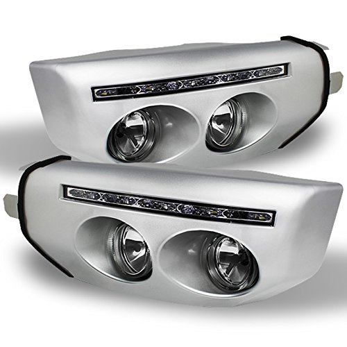 AKKON LED DRL Daytime Running Lights & Fog Lights Kit for Toyota FJ Cruiser with Switch & Bulbs - Upgrade Your Off-Road Lighting for Adventure & Night Driving