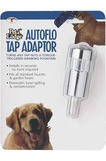Automatic Pet Water Dispenser Adapter - Self-Filling Water Bowl for Cats & Dogs - Perfect for Travel, Crate Training & Home Use