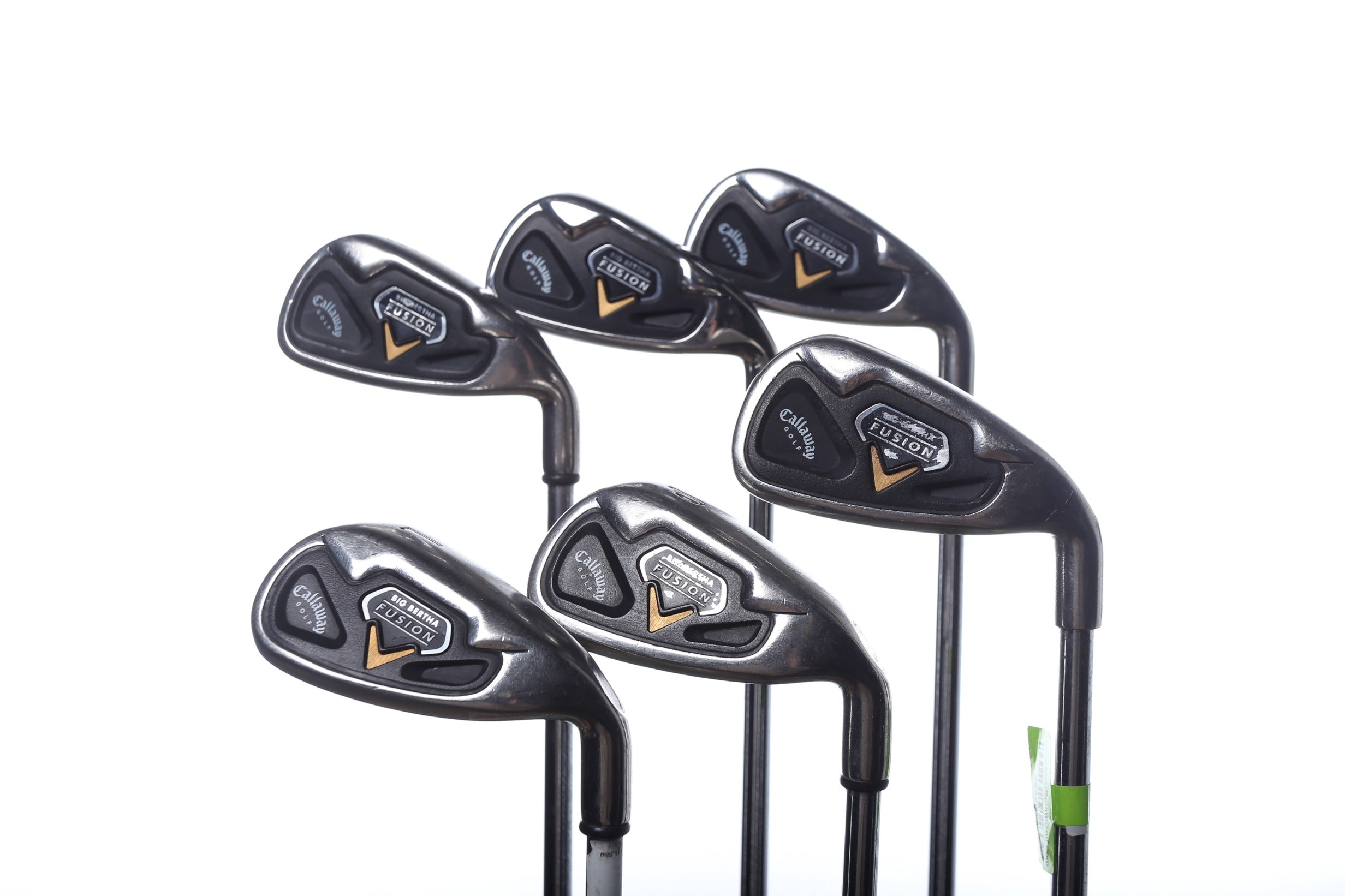 Used Callaway Big Bertha Fusion Iron Set - Right Handed 3-6, PW & LW (Uniflex Flex) | Premium Golf Clubs for Men | Perfect for Driving Range & Course Play