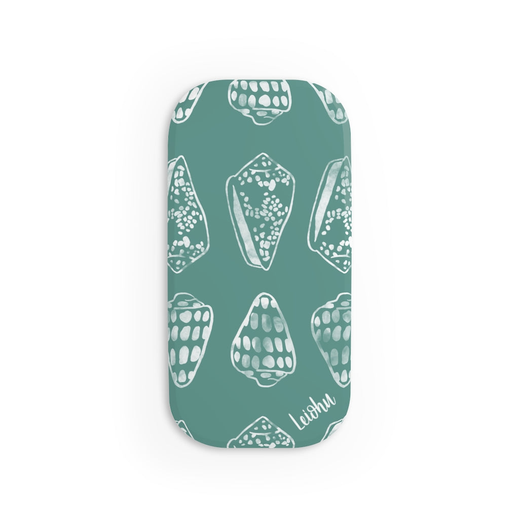 Shell Phone Grip - Non-Slip Phone Holder with Adhesive for All Smartphones - Perfect for One-Handed Use While Driving, Shopping & Taking Selfies