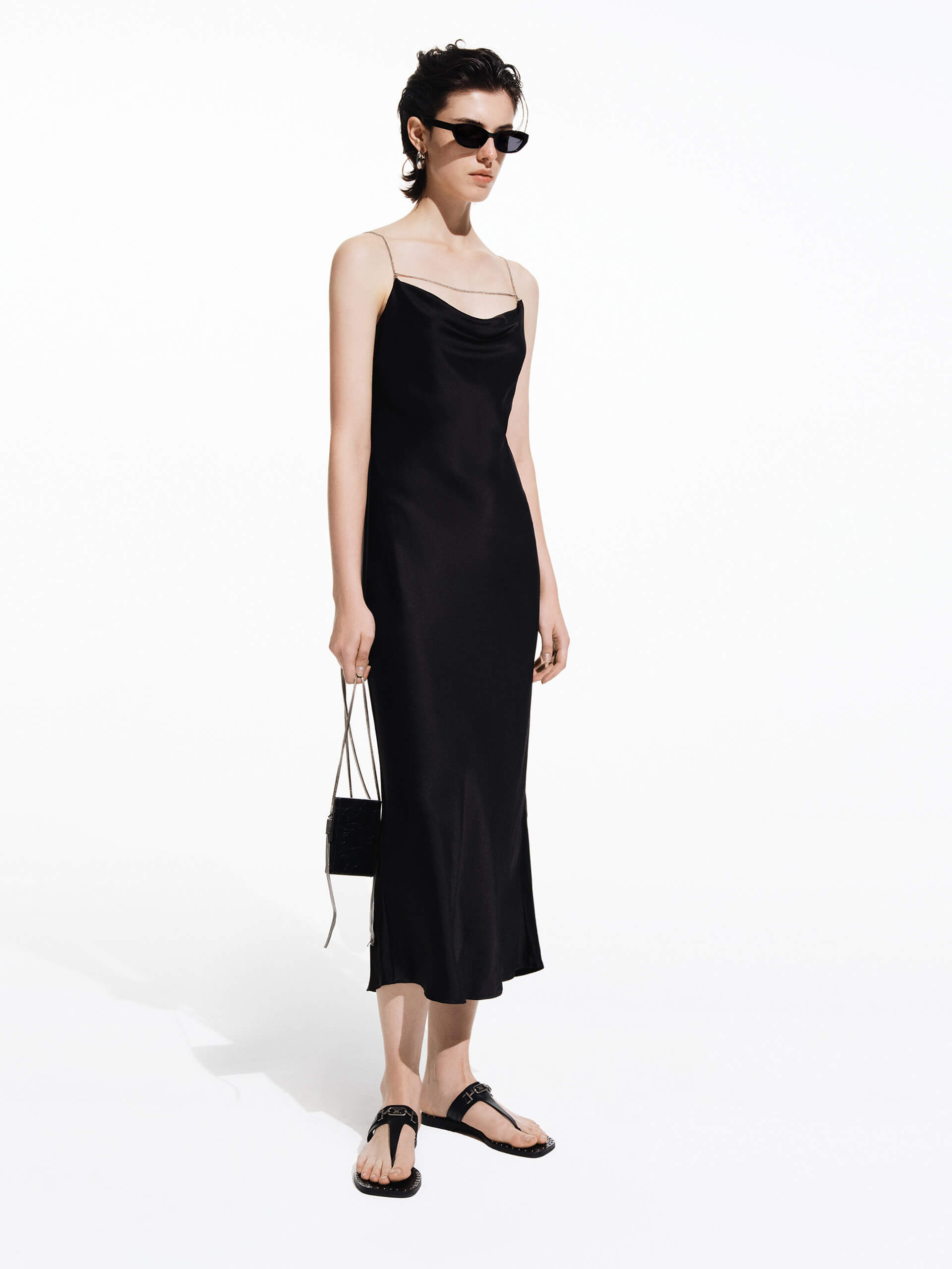 Elegant Open Back Satin Dress for Women - Sexy Evening Gown for Party, Wedding & Special Occasions