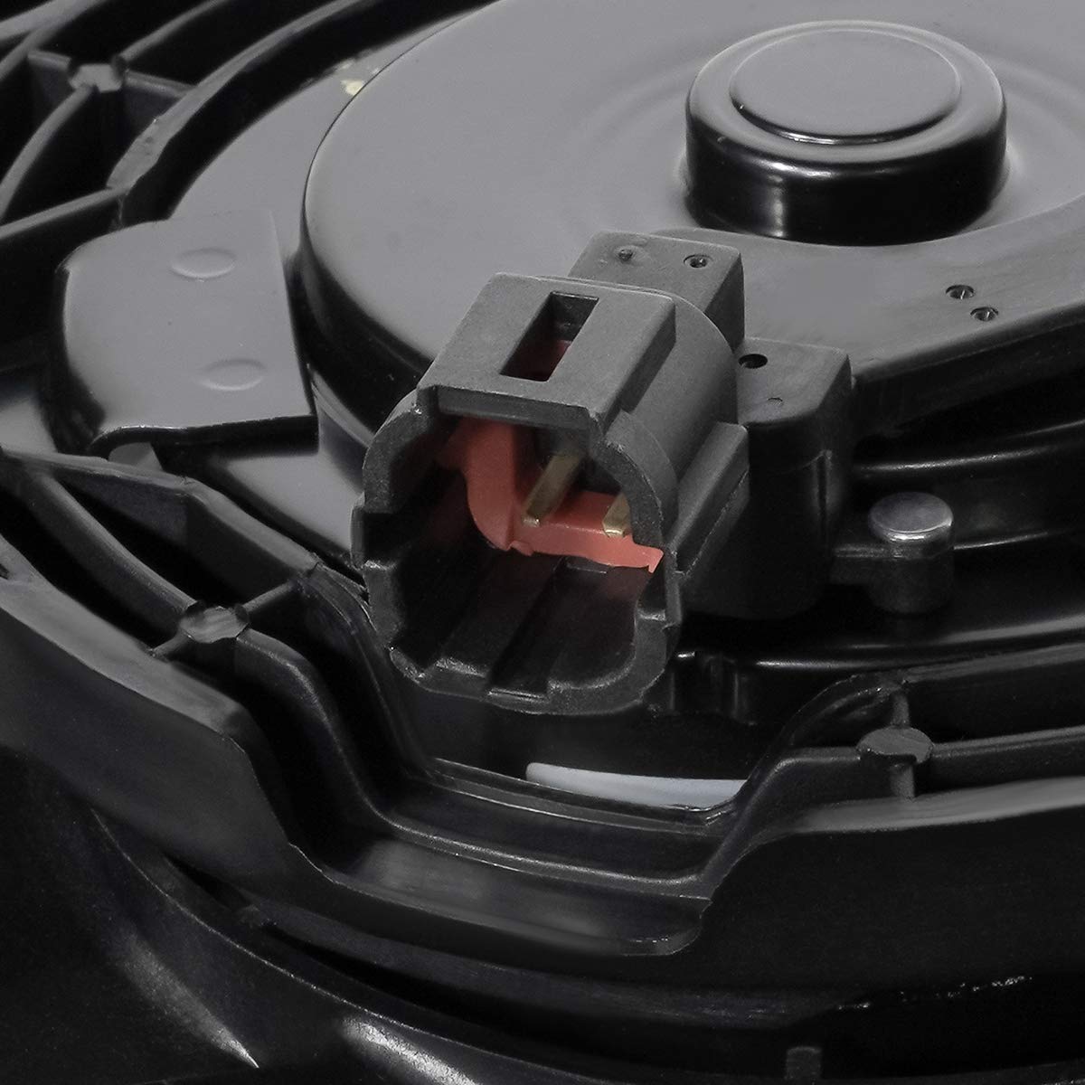 DNA MOTORING OEM-RF-0219 Mazda 6 Radiator Cooling Fan Assembly - Direct Replacement for 2003-2008 Mazda 6 with 2.3L/2.3T Engine - High Efficiency Cooling System - Black - Perfect for Engine Overheating Prevention & Summer Driving Conditions