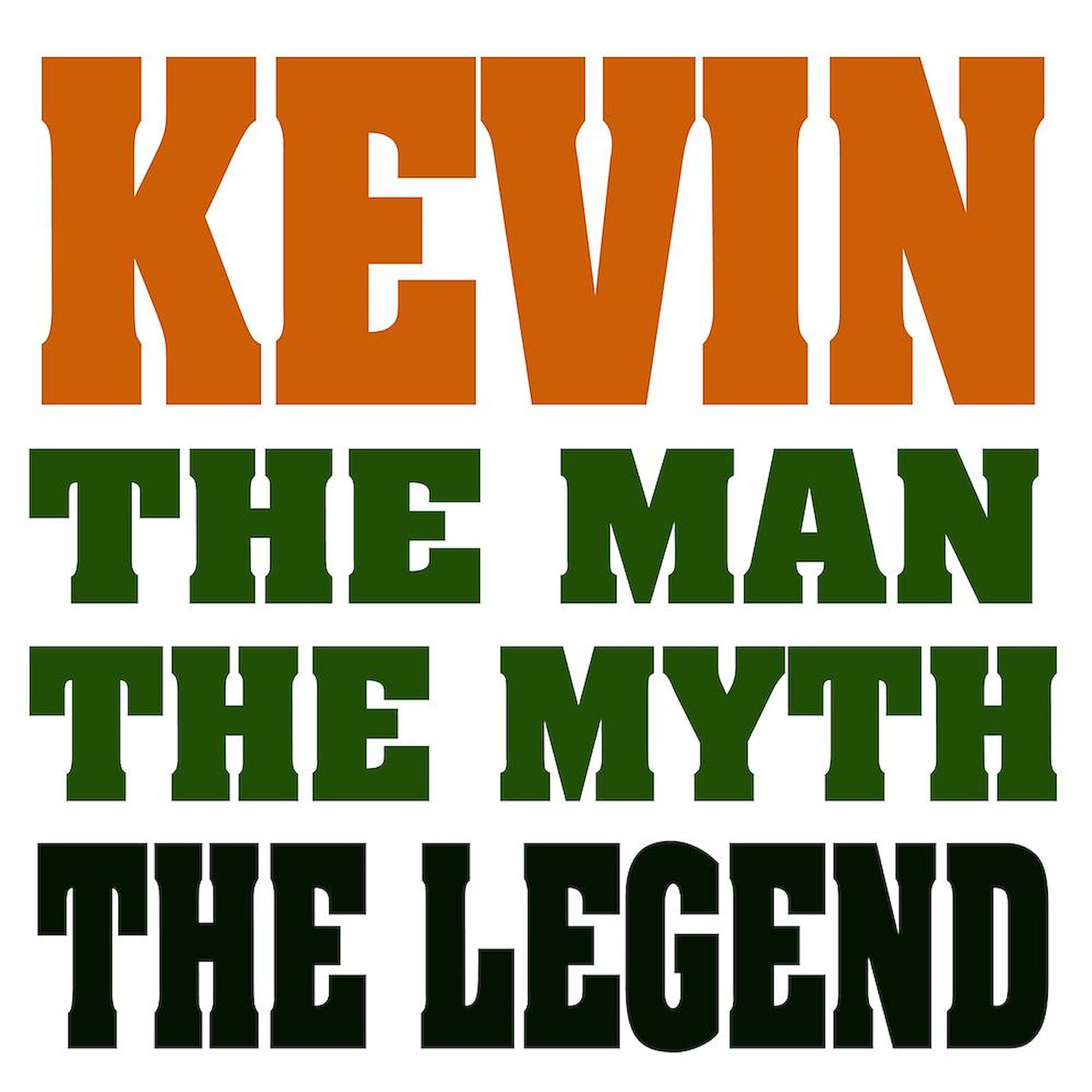 KEVIN The Legend 20 oz Ceramic Coffee Mega Mug - Large Insulated Coffee Cup for Home, Office & Gifts | Funny Novelty Coffee Mug for Tea, Hot Chocolate & Beverages