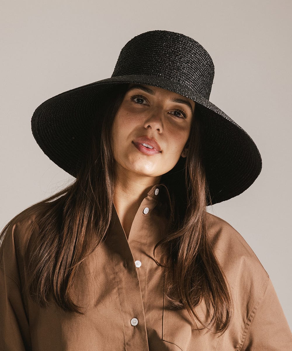 Jolie Packable Straw Bucket Hat for Women - UPF 50+ Sun Protection, Foldable Travel Beach Hat for Summer Outdoor Activities