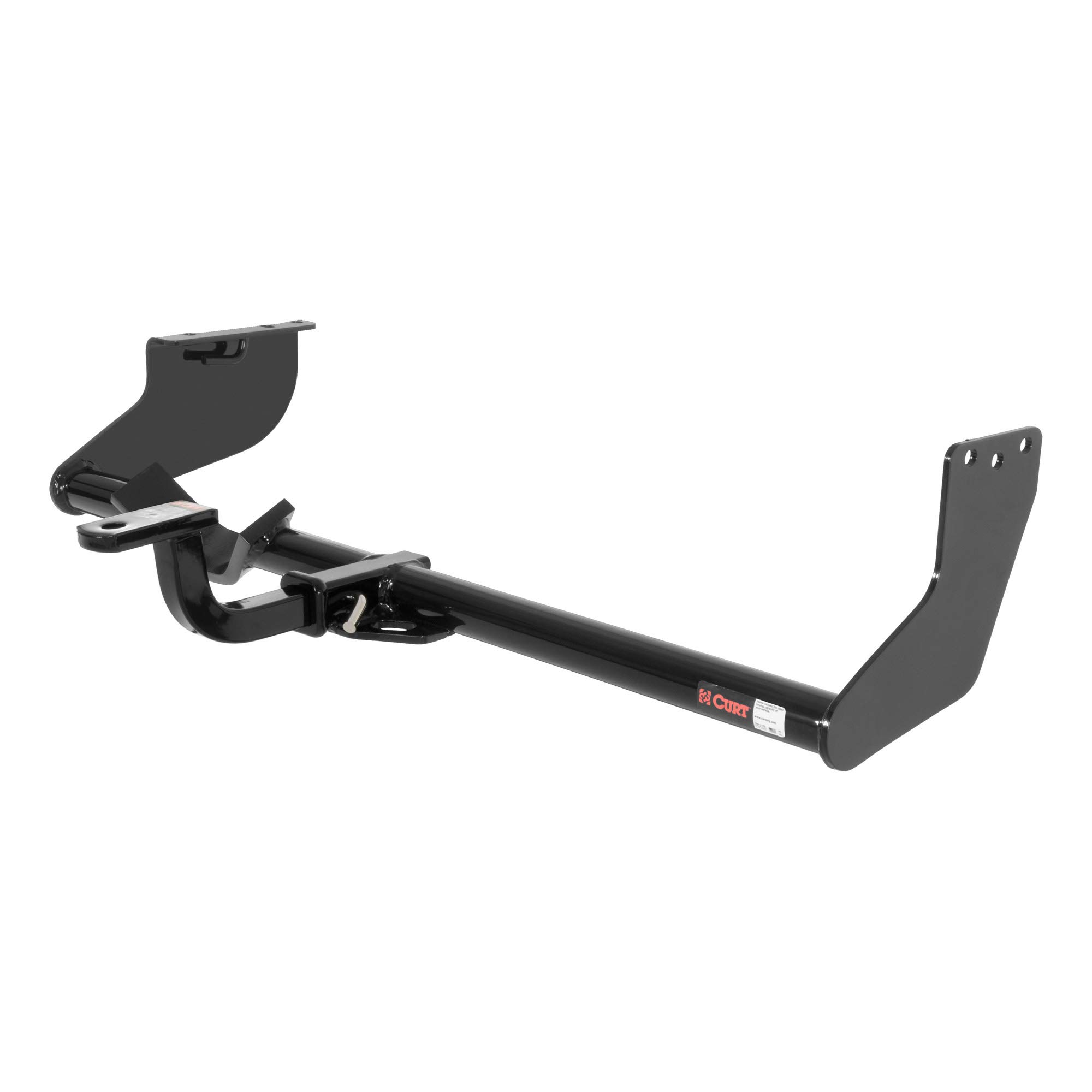 CURT 112023 Class 1 Trailer Hitch with Ball Mount - 1-1/4-Inch Receiver - Compatible with Select Nissan Cube - Perfect for Towing Small Trailers, Bikes & Cargo Carriers