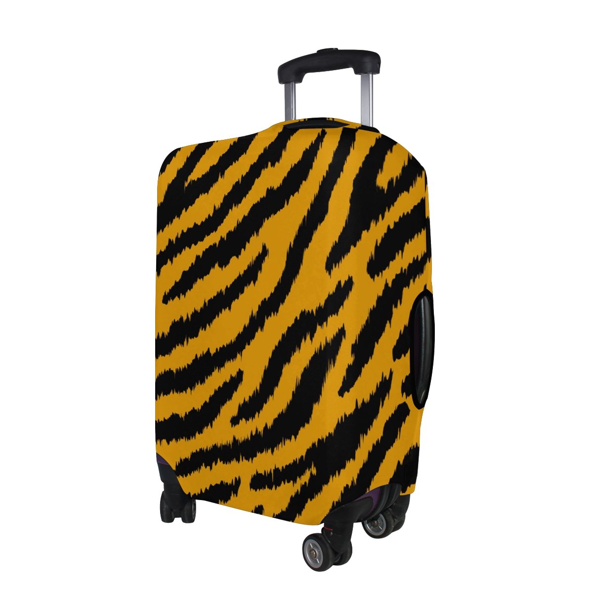 U LIFE Tiger Stripe Luggage Cover - Durable Suitcase Protector for Travel (Kids, Men & Women) - Perfect for Airplane, Train & Road Trips