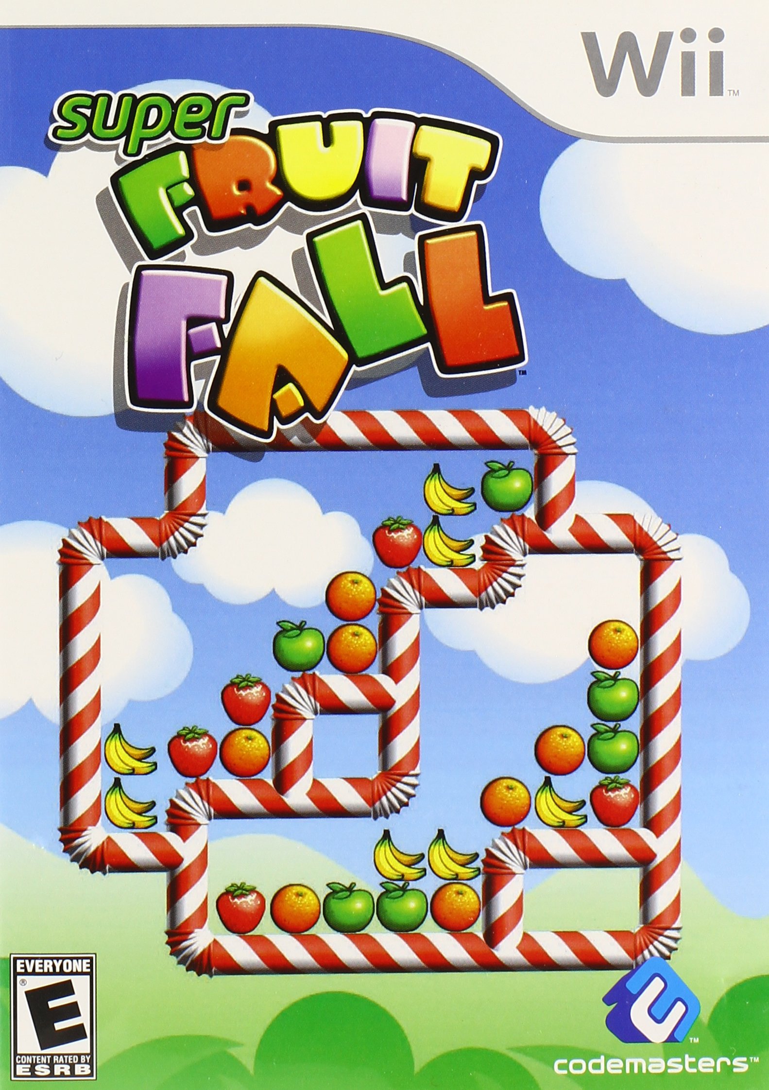 Super Fruit Fall - Fun Family Game for Nintendo Wii - Perfect for Parties, Kids & Casual Gaming