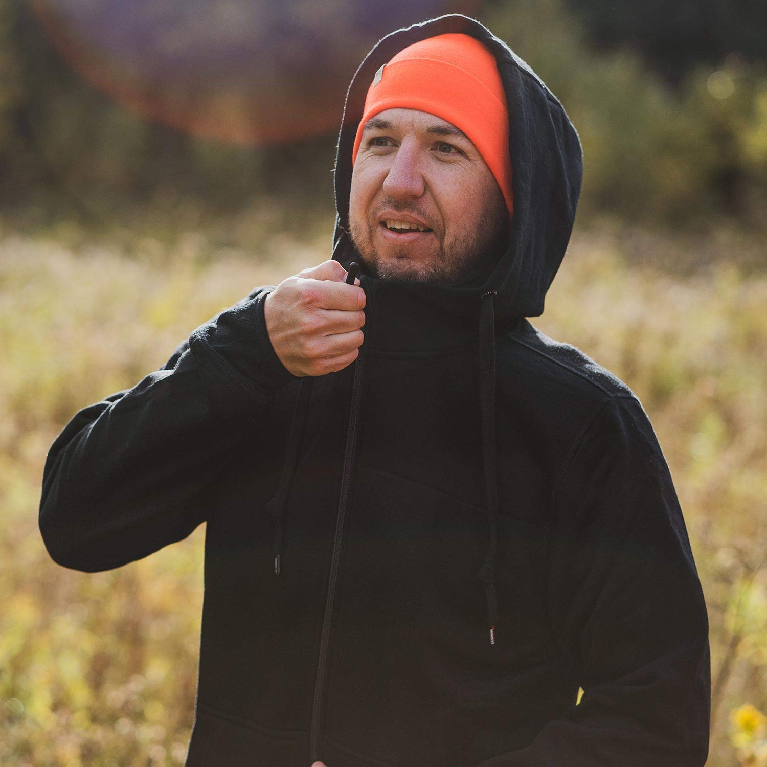 Minus33 Merino Wool Men's Kodiak Fleece Hoodie - Warm Winter Pullover for Outdoor Hiking, Camping & Casual Wear