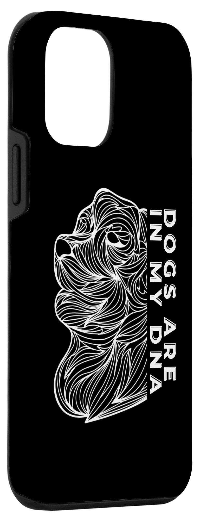 iPhone 12 Mini Cute Dog Mom Case - DNA Inspired Puppy Design - Perfect for Dog Lovers & Pet Owners (Fits iPhone 12 Mini, Ideal for Daily Use, Gifts, and Dog-Themed Occasions)