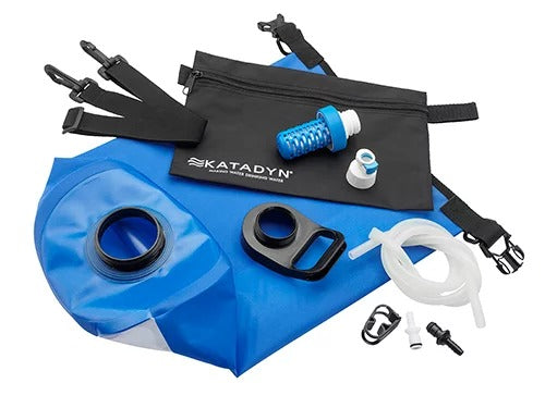 BeFree Gravity Microfilter 6L - Portable Water Filter System for Camping, Hiking & Emergency Preparedness - Clean Drinking Water Anywhere