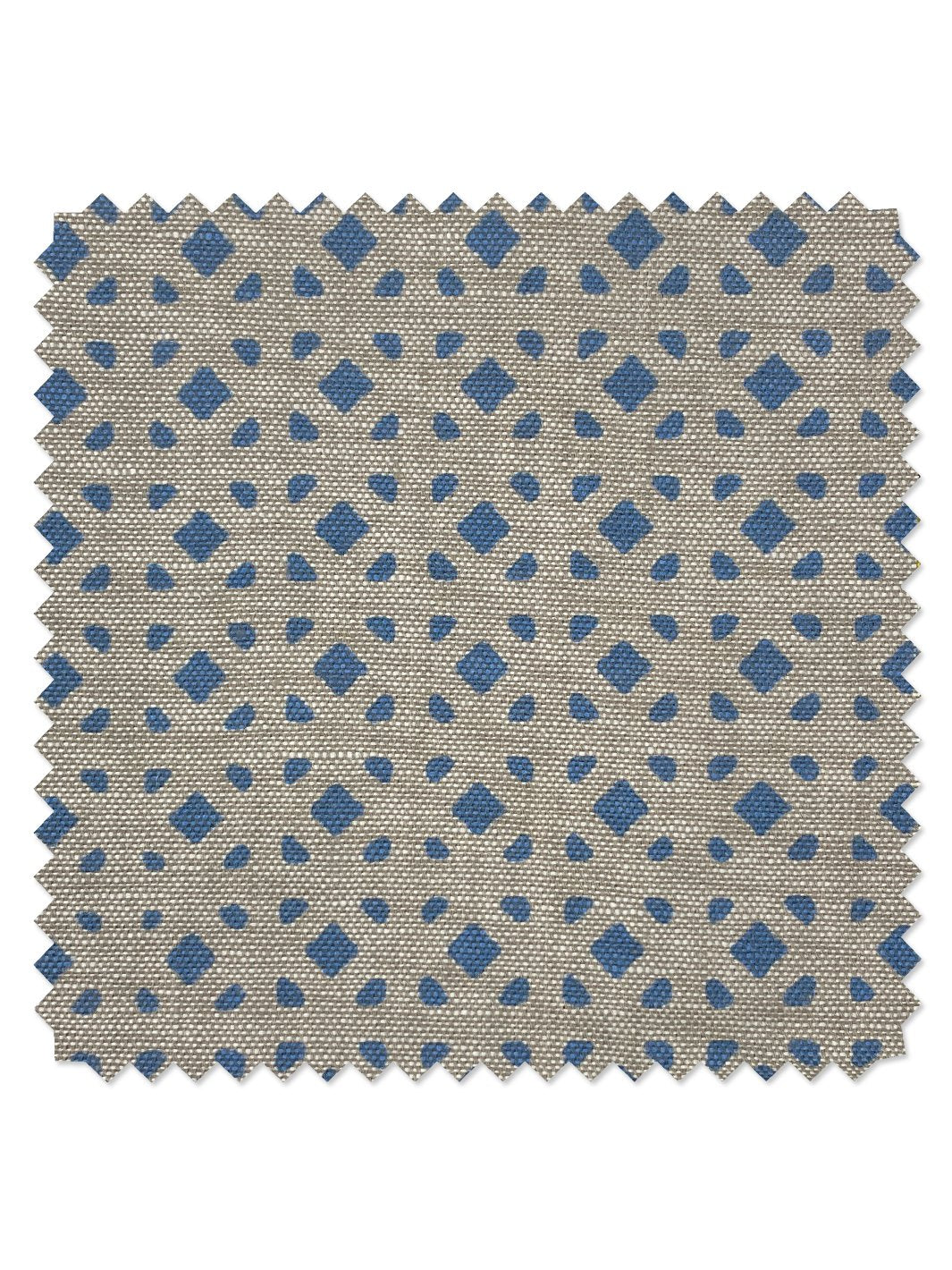 Barbie™ Dreamhouse Breezeblocks Flax Linen Fabric - Premium Blue Linen Material for Dollhouse Decor, DIY Crafts & Barbie™ Accessories | Perfect for Sewing Projects, Doll Clothes & Home Decoration