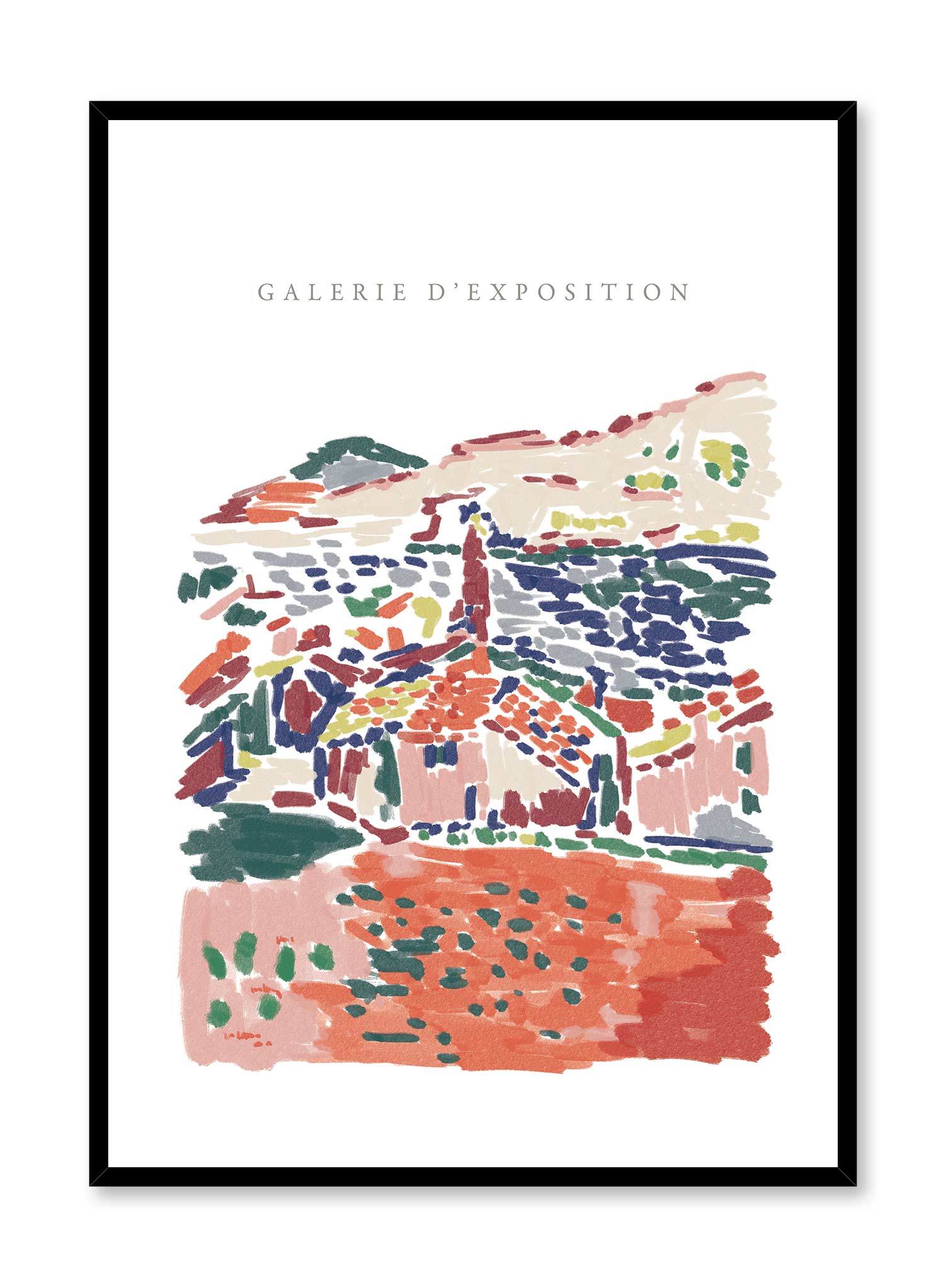 Morning in Collioure - High Quality Art Poster Print - Wall Decor for Living Room, Bedroom & Office - Famous French Landscape Painting Reproduction