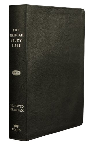 NKJV Jeremiah Study Bible - Black Genuine Leather with Thumb Index | Verse-by-Verse Commentary & Life Application | Perfect for Personal Devotion, Bible Study Groups & Gift Giving