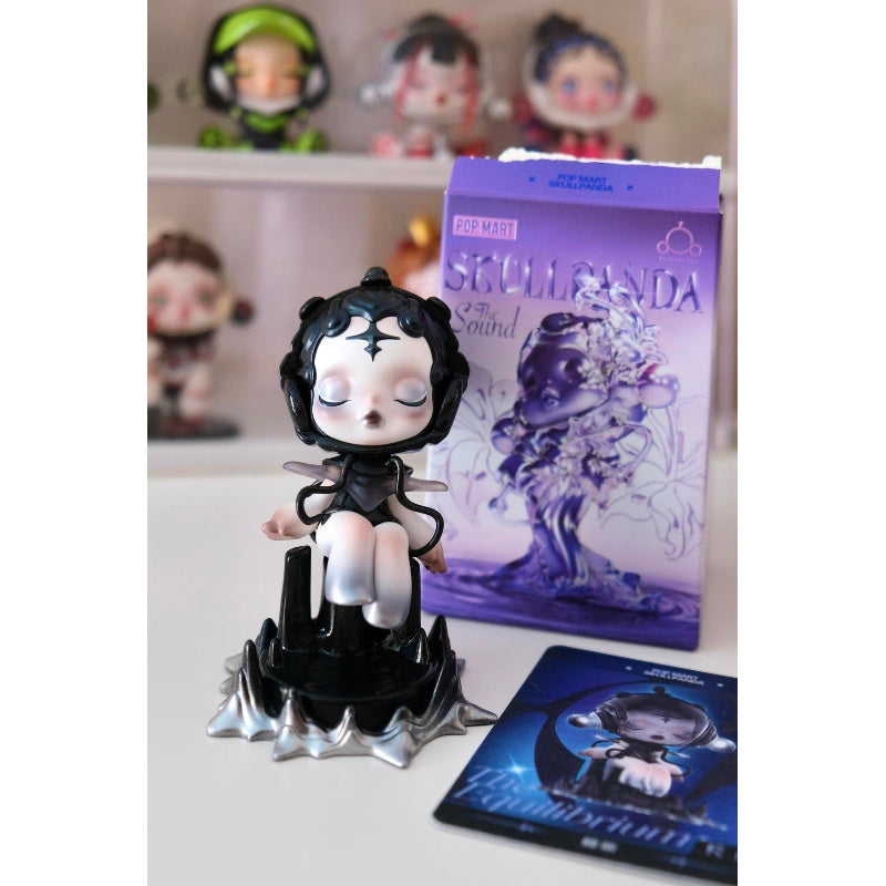 Skullpanda The Sound Series Secret The Equilibrium - Collectible Vinyl Figure for Music Lovers, Perfect for Display in Home, Office, or Studio Decor