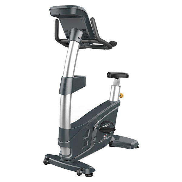 Impulse RU500 Commercial Upright Exercise Bike for Home Gym - Heavy Duty Indoor Cycling Bike with LCD Monitor & Adjustable Seat - Perfect for Cardio Workouts, Weight Loss & Fitness Training