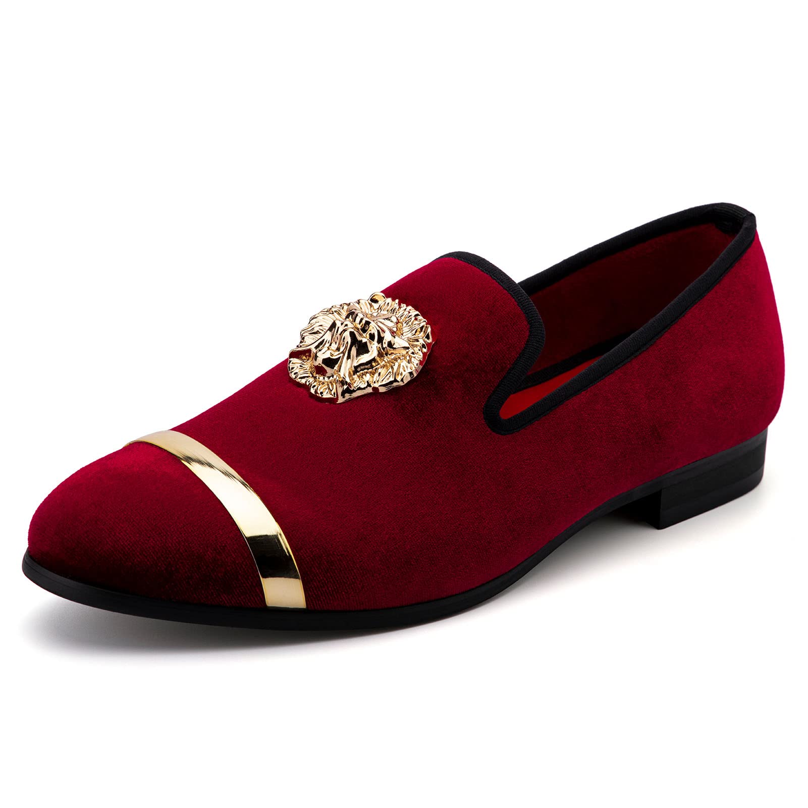 Meijiana Men's Classic Leather Loafers - Premium Luxury Dress Shoes for Wedding, Business & Formal Occasions | Comfortable Slip-On Shoes for Office, Parties & Special Events