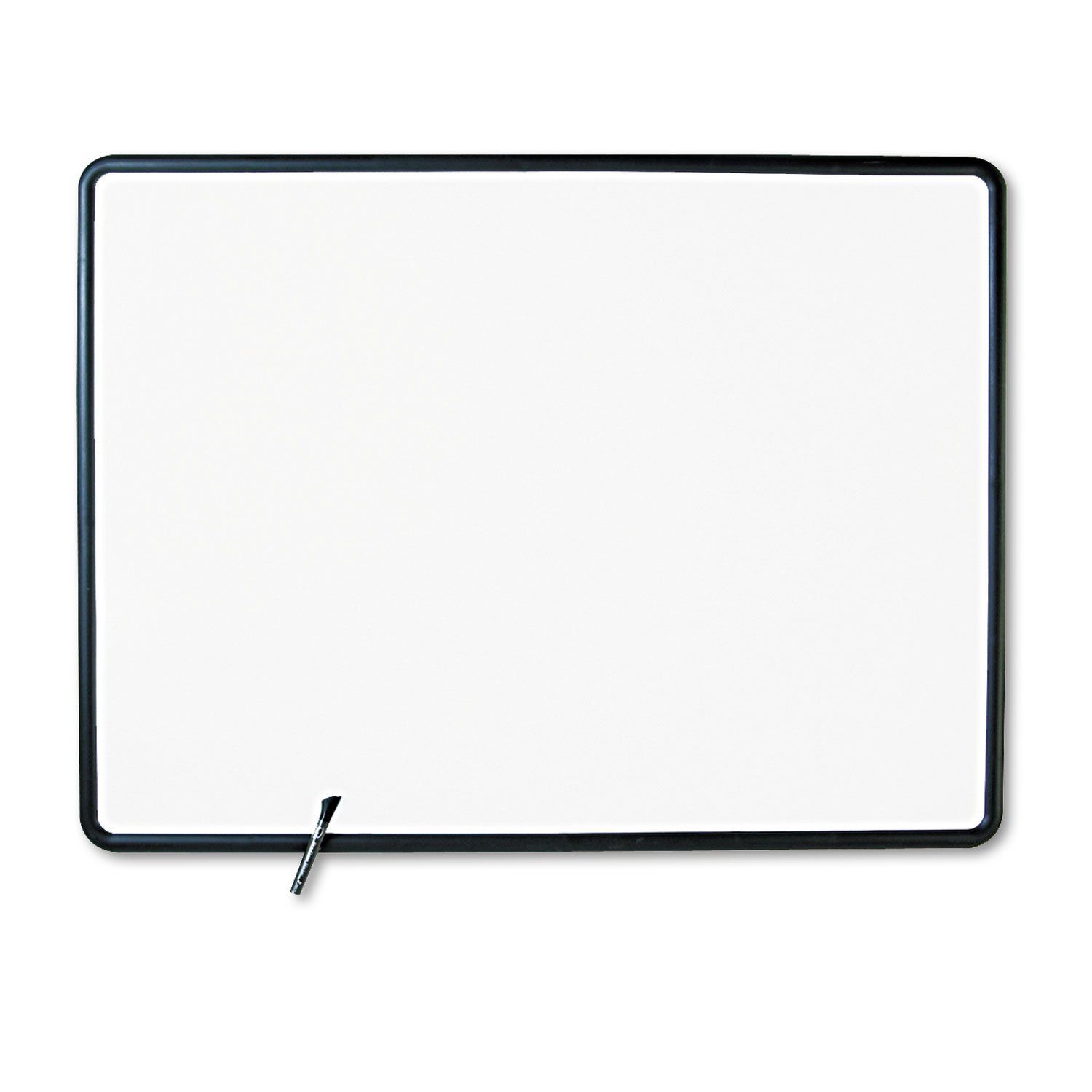 Quartet Contour Dry-Erase Whiteboard - 48x36 Inch Melamine Surface with Gray Frame - Perfect for Office Meetings, Classroom Teaching & Home Organization