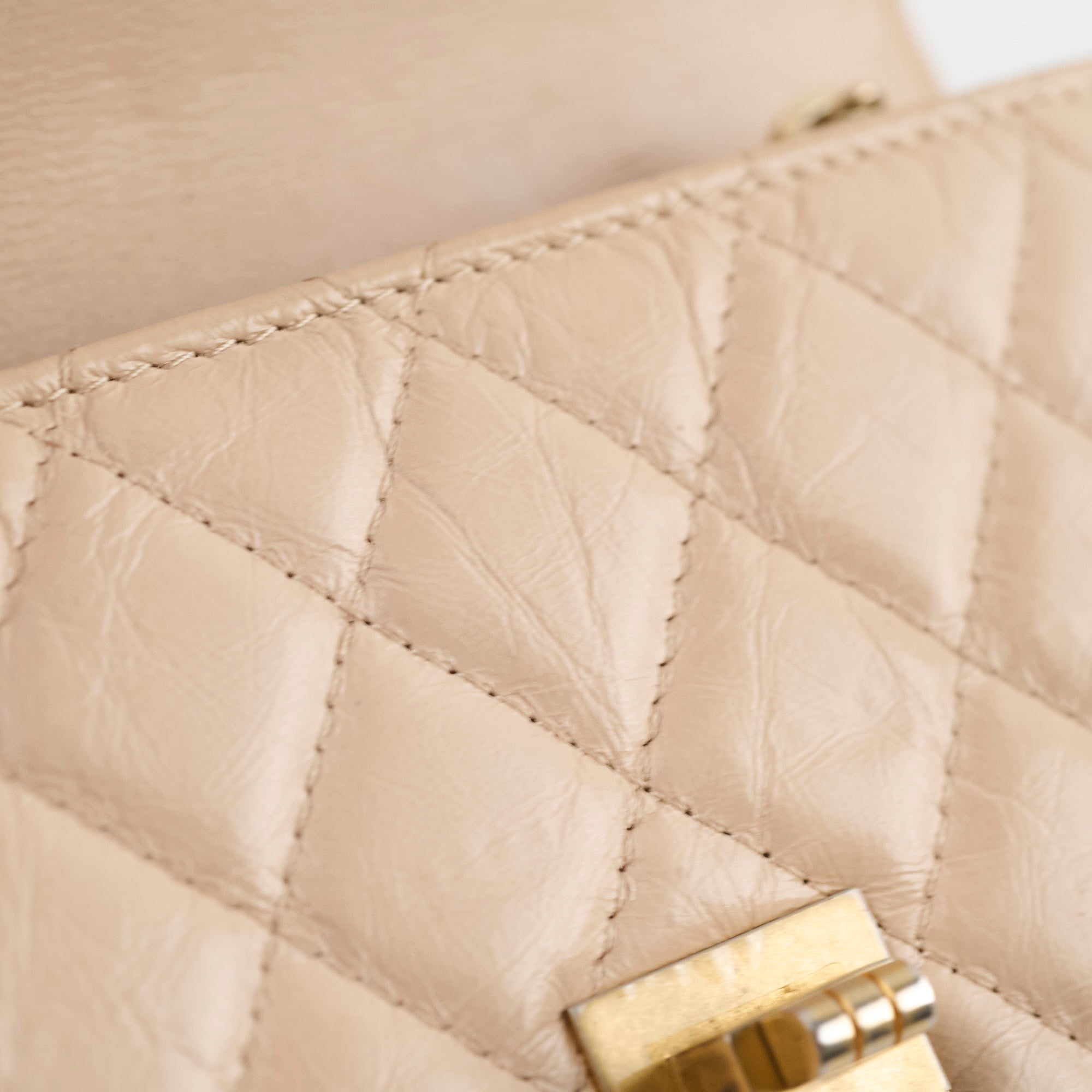 Chanel Reissue 2.55 Wallet in Beige - Classic Flap Bag with Chain Strap for Women | Perfect for Everyday Use, Travel & Special Occasions