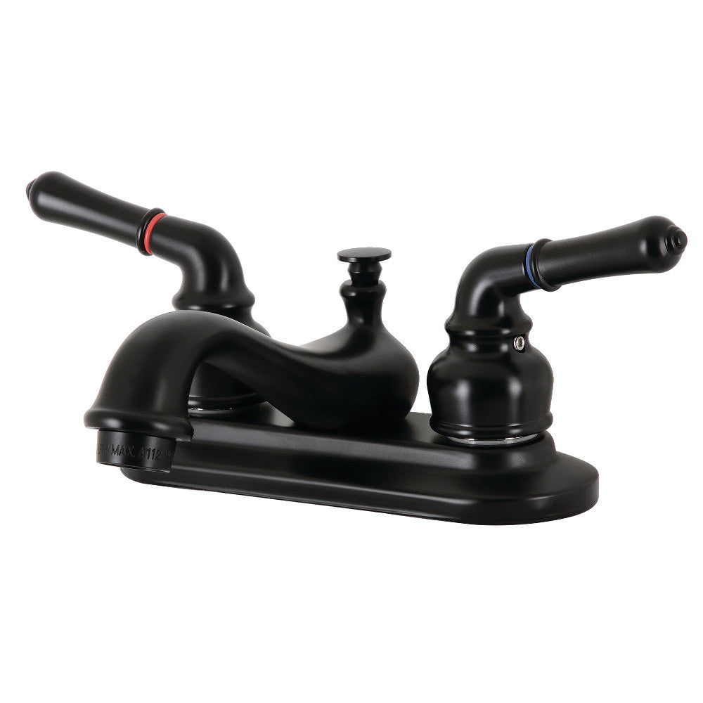Kingston Brass KB600NML Restoration 4 in. Centerset Bathroom Faucet