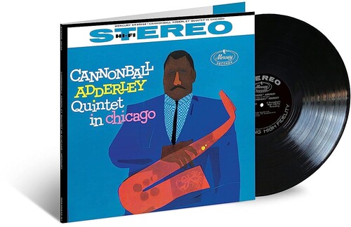 Cannonball Adderley Quintet In Chicago Jazz Album - Verve Acoustic Sounds Series Vinyl Record | Perfect for Jazz Lovers, Music Collectors & Audiophiles
