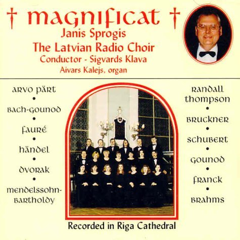 Magnificat - Latvian Radio Choir | Sacred Choral Music CD | Perfect for Church Services, Meditation & Classical Music Lovers