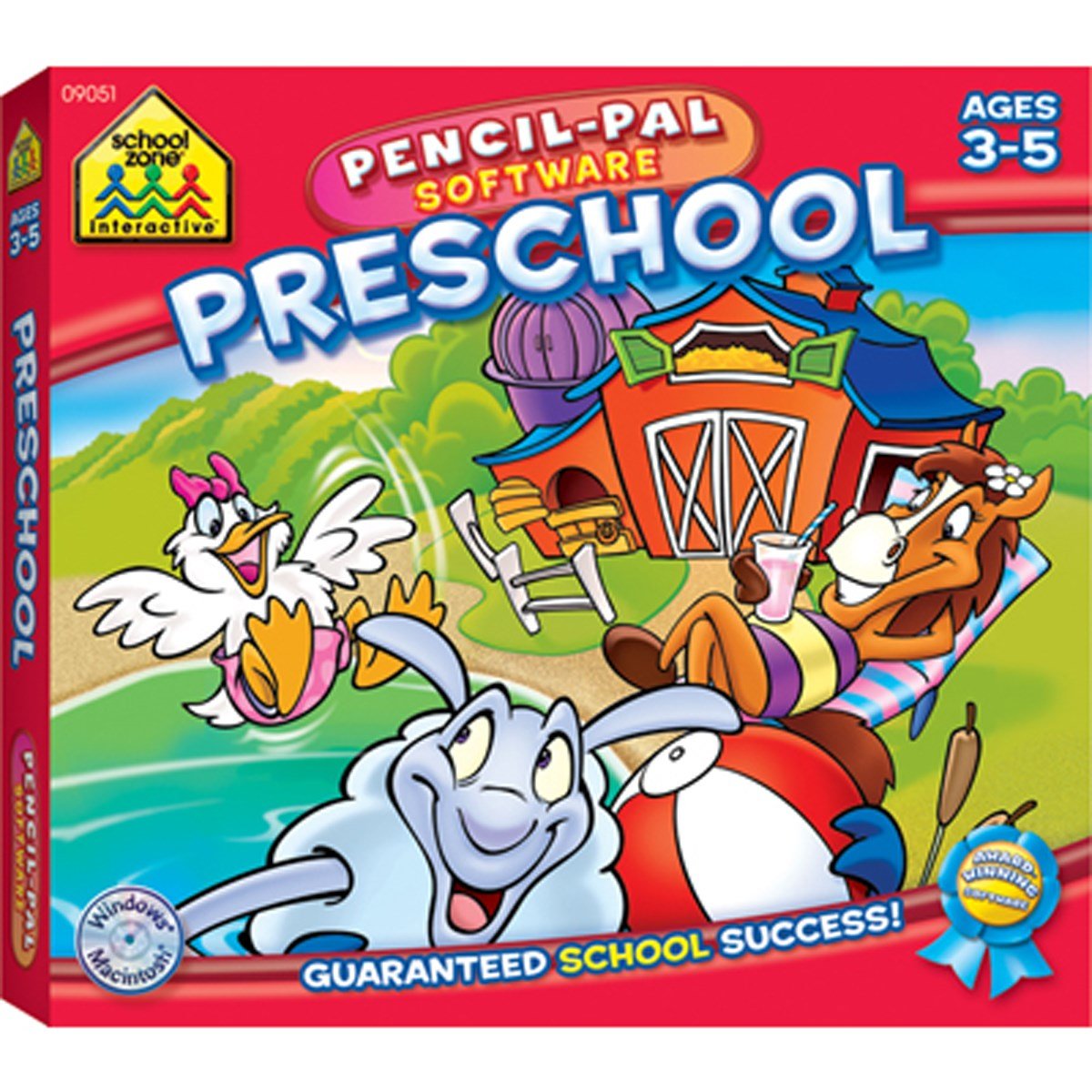 Preschool Pencil Case for Kids - School & Art Supplies Organizer