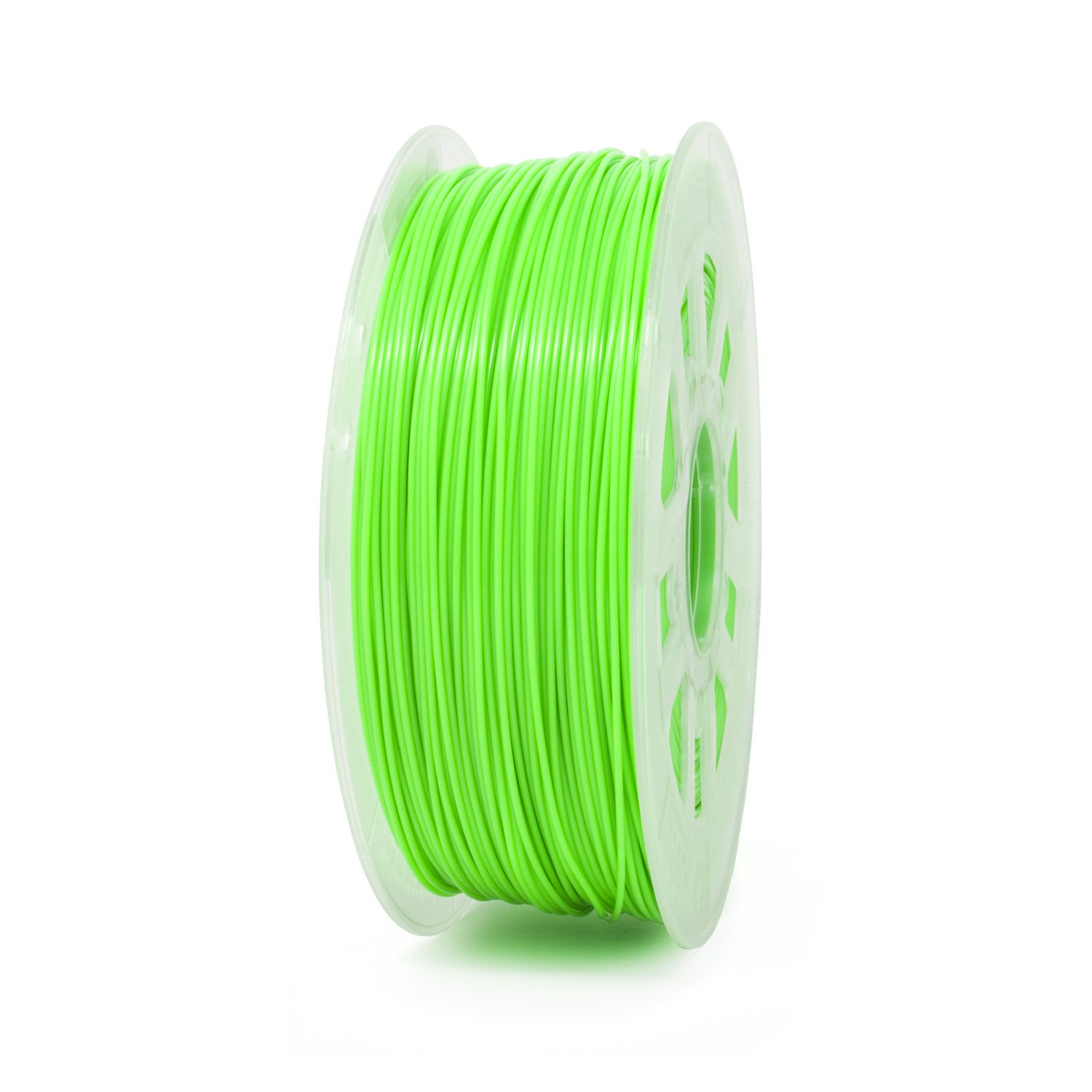 Gizmo Dorks 1.75mm ABS 3D Printer Filament 1kg (2.2lb) - Fluorescent Green UV Reactive - High Strength, Low Warping - Perfect for Cosplay Props, DIY Models & Educational Projects