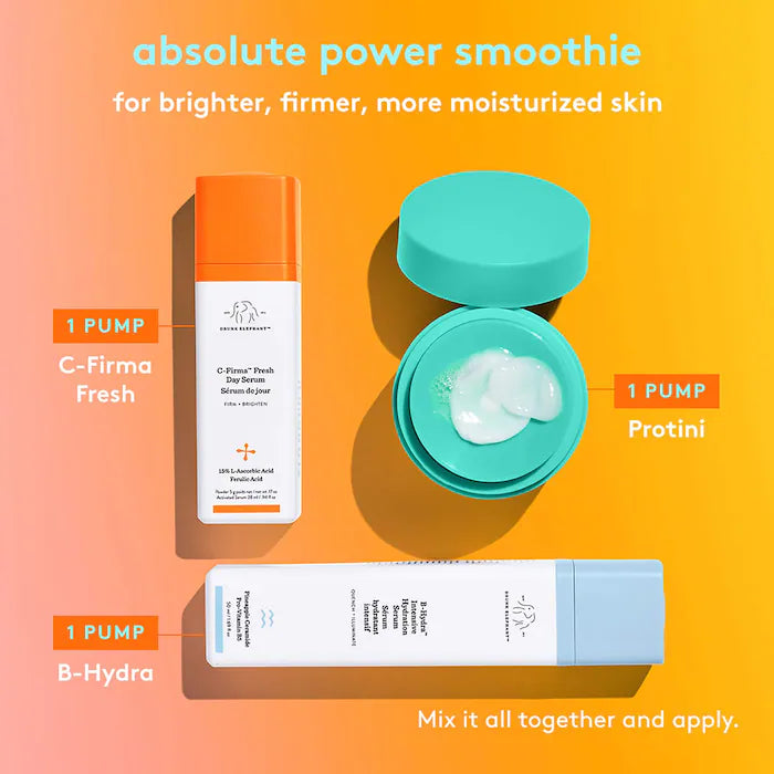 Drunk Elephant C-Firma Fresh Vitamin C Day Serum - Brightening & Anti-Aging Face Serum for Glowing Skin | Perfect for Morning Skincare Routine & Daily Hydration