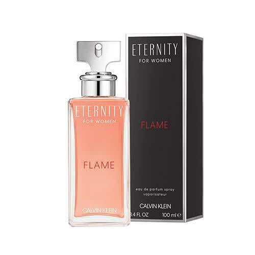 Calvin Klein Eternity Flame 100ml Eau de Parfum for Women - Floral Fruity Perfume, Long-Lasting Fragrance | Perfect for Date Night, Office & Special Occasions