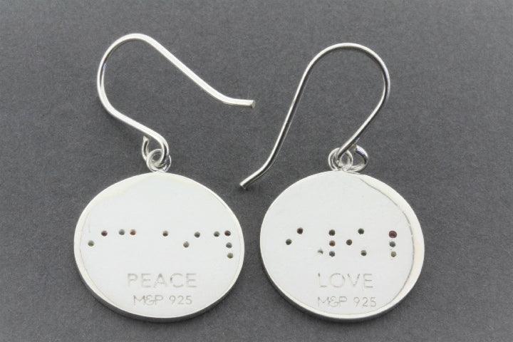 Braille Multi-Colored Earrings for Women - Stylish & Unique Handmade Jewelry - Perfect for Parties, Gifts & Everyday Wear