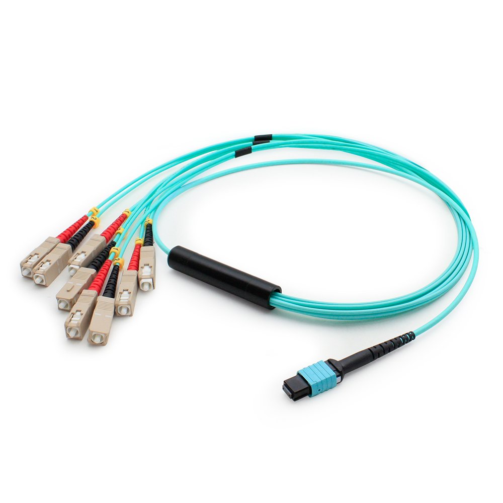 3M MPO/FEMALE-4SC Male Duplex Fiber Optic Connector - High Performance LC Duplex Adapter for Data Center & Telecom Networks - Perfect for Server Rooms, Network Switches and Fiber Optic Cabling Systems