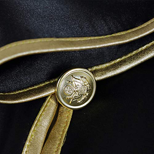Asta Black Cloak Cosplay Costume - Anime Black Clover Hooded Cape for Halloween, Cosplay Events & Conventions