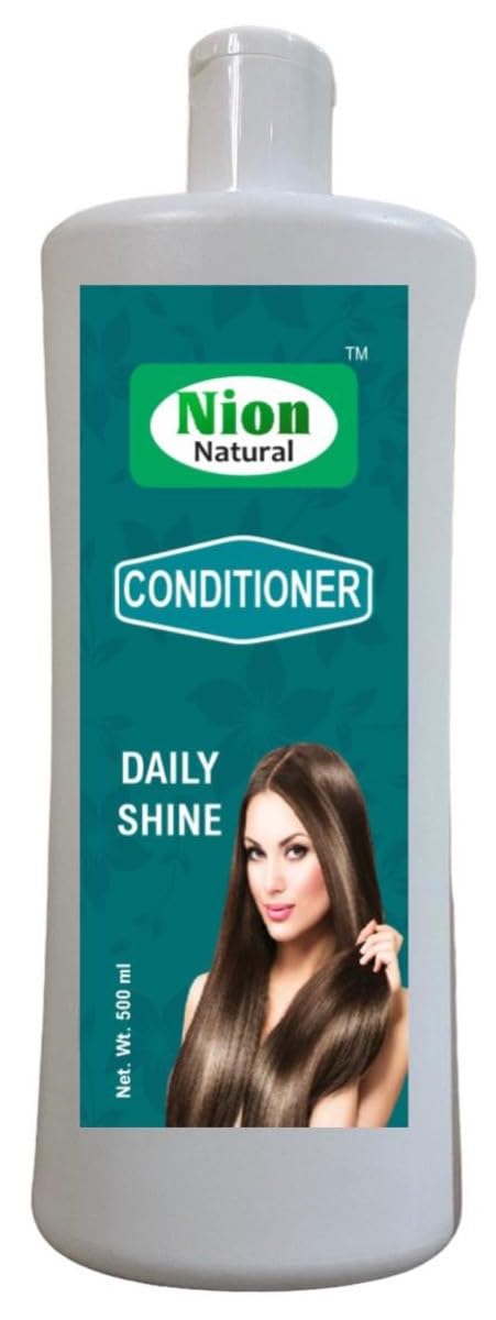 Nion Natural Hair Fall Rescue Conditioner - Hair Loss Control for Smooth, Frizz-Free Hair | Deep Conditioning Treatment for Dry & Damaged Hair (Men & Women, 500ml) | Perfect for Daily Use & Post-Wash Hair Care